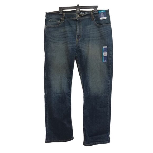 George Men's Bootcut Jeans With Flex New With Tags Size 40x30 - Picture 1 of 7
